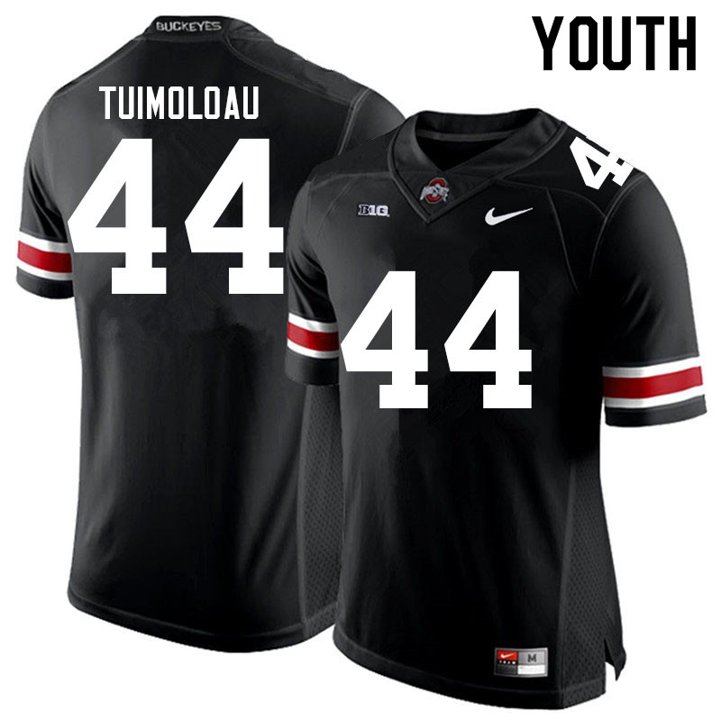 Youth #44 J.T. Tuimoloau Ohio State Buckeyes College Football Jerseys Sale-Black